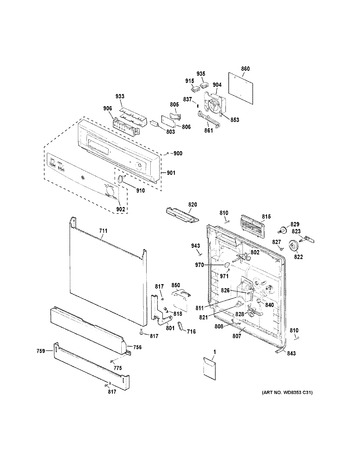 Diagram for GSD3361K65SS