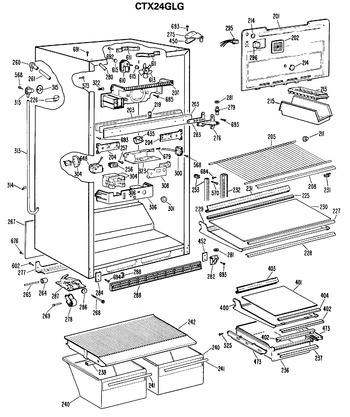 Diagram for CTX24GLGRWH