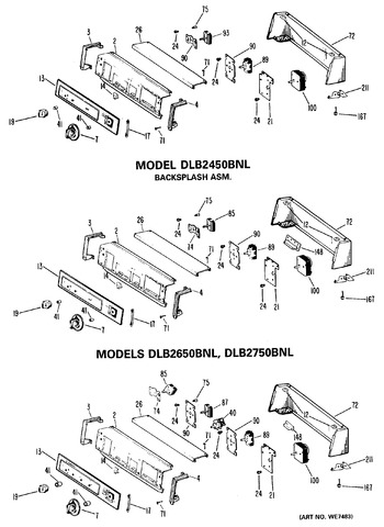 Diagram for DLB2450BNL