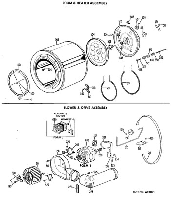 Diagram for DRB1555MAL