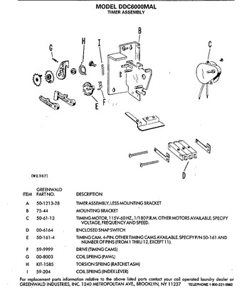 Diagram for DDC6000MAL