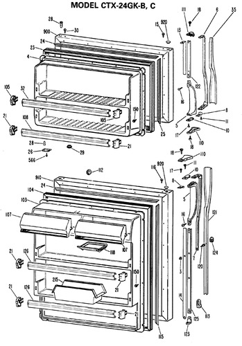 Diagram for CTX24GKER