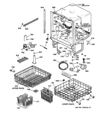 Diagram for GSD4630Z02WW