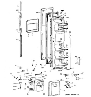 Diagram for TFX25VPBAWW