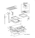 Diagram for 4 - Shelf Parts