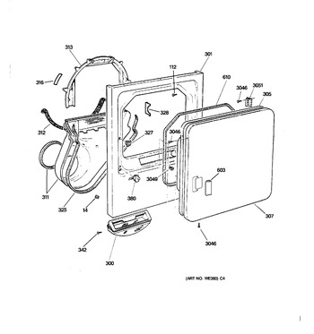 Diagram for DBXR453EV0WW