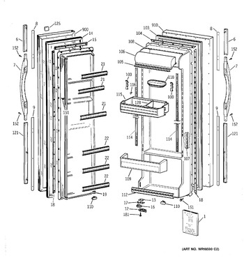 Diagram for TFG25PAAAWW