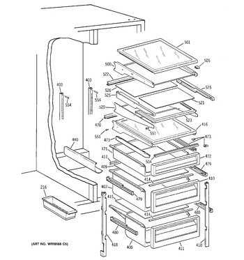 Diagram for TFG25PAAAWW