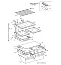 Diagram for 4 - Shelf Parts