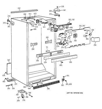 Diagram for TBG25PABGRWW