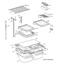 Diagram for 4 - Shelf Parts