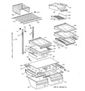 Diagram for 4 - Shelf Parts