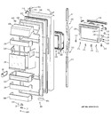 Diagram for 2 - Fresh Food Door