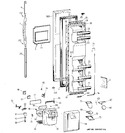 Diagram for 1 - Freezer Door