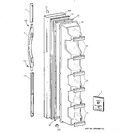 Diagram for 1 - Freezer Door