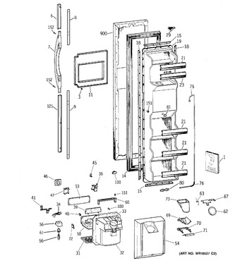 Diagram for TFX25ARBBAA