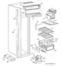 Diagram for 4 - Freezer Section