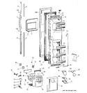 Diagram for 1 - Freezer Door