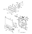 Diagram for 1 - Escutcheon & Door Assembly