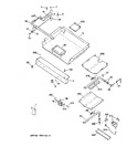 Diagram for 1 - Gas & Burner Parts