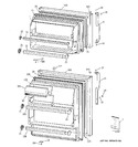 Diagram for 1 - Doors