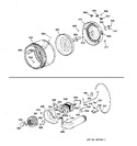 Diagram for 4 - Drum, Heater Asm., Blower & Drive Assembly