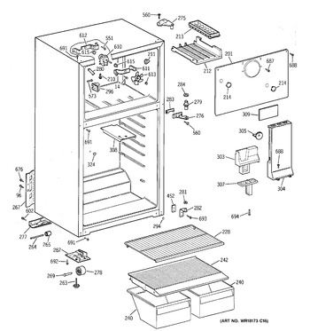 Diagram for TBX16SYBHRWW