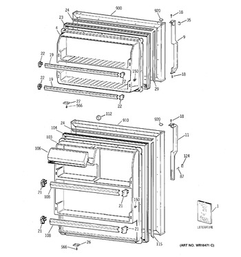 Diagram for TBX14SIBHLWW