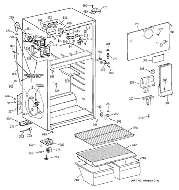 Diagram for TBX14SIBHLWW