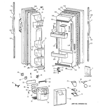 Diagram for TFT25JWBBWW