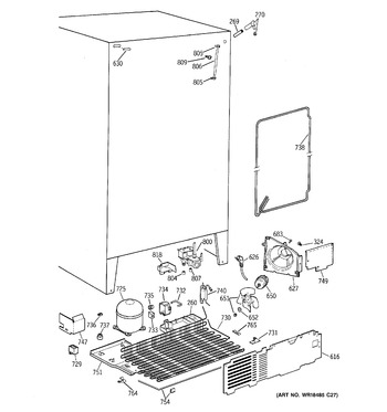 Diagram for TFT25JWBBWW