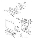 Diagram for 1 - Escutcheon & Door Assembly