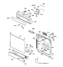 Diagram for 1 - Escutcheon & Door Assembly