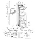 Diagram for 1 - Freezer Door