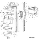 Diagram for 2 - Fresh Food Door