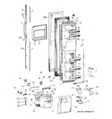 Diagram for 1 - Freezer Door