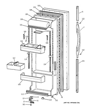 Diagram for TFX22VRBCWW