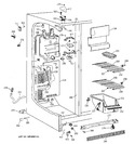 Diagram for 2 - Freezer Section