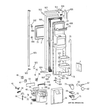 Diagram for TPX24BRBCWW