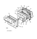 Diagram for 3 - Upper Oven Door