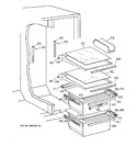 Diagram for 4 - Fresh Food Shelves