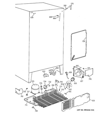 Diagram for TFX25VRBCWW