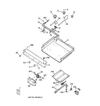 Diagram for JGBS23WEA2WW