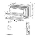 Diagram for 1 - Freezer Door