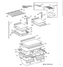 Diagram for 4 - Shelf Parts