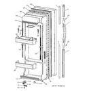 Diagram for 2 - Fresh Food Door