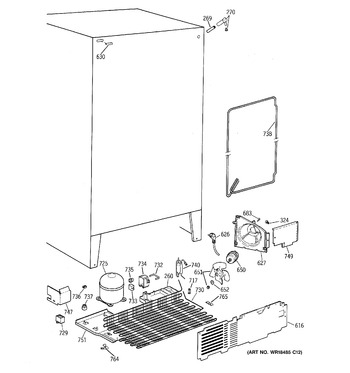 Diagram for TFX25PABCWW