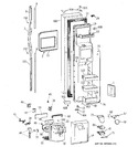 Diagram for 1 - Freezer Door