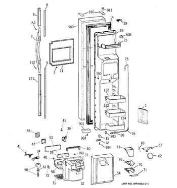 Diagram for TFX28PPCBWW