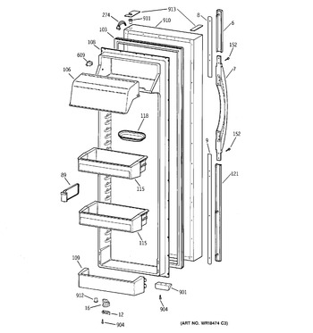 Diagram for TFX28PPCBWW